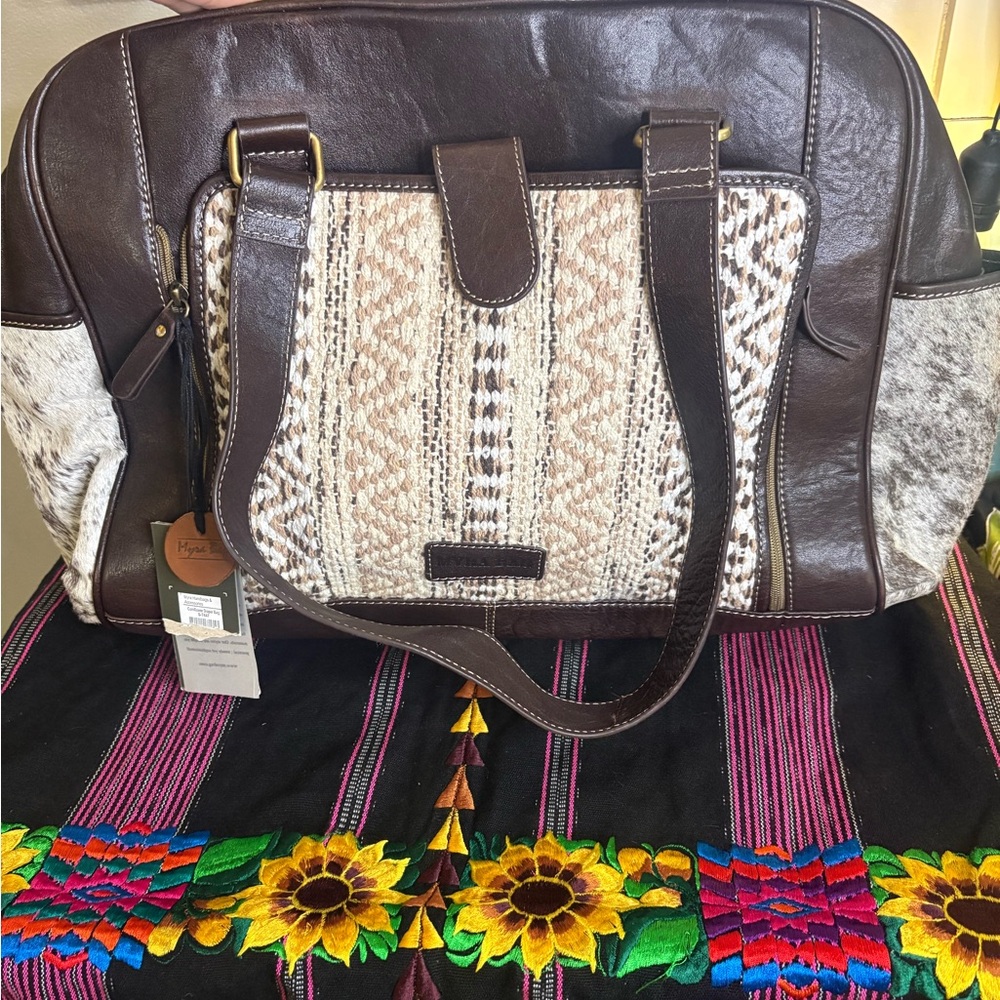 Myra Cornflower Tote Diaper Bag NWT